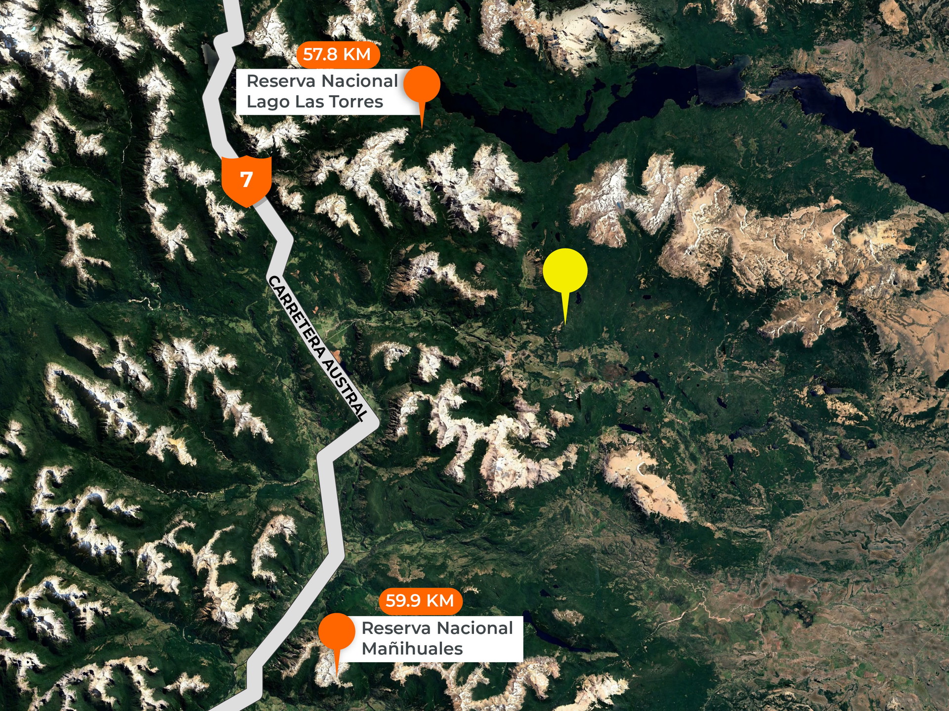 Terreno Coyhaique, Río Norte, Lote 1