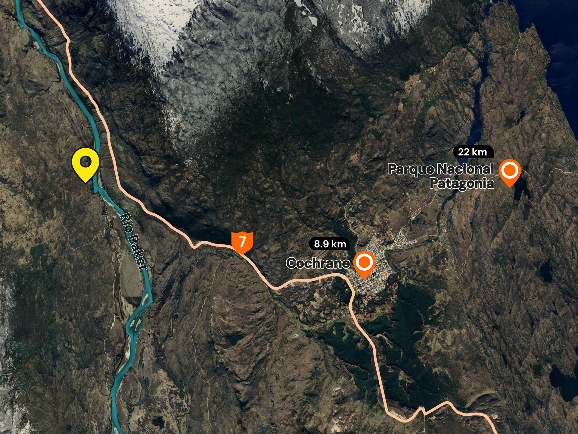 Parcela a orillas del Río Baker, Cochrane – Fundo Santa Elsa P14 - Imagen 2