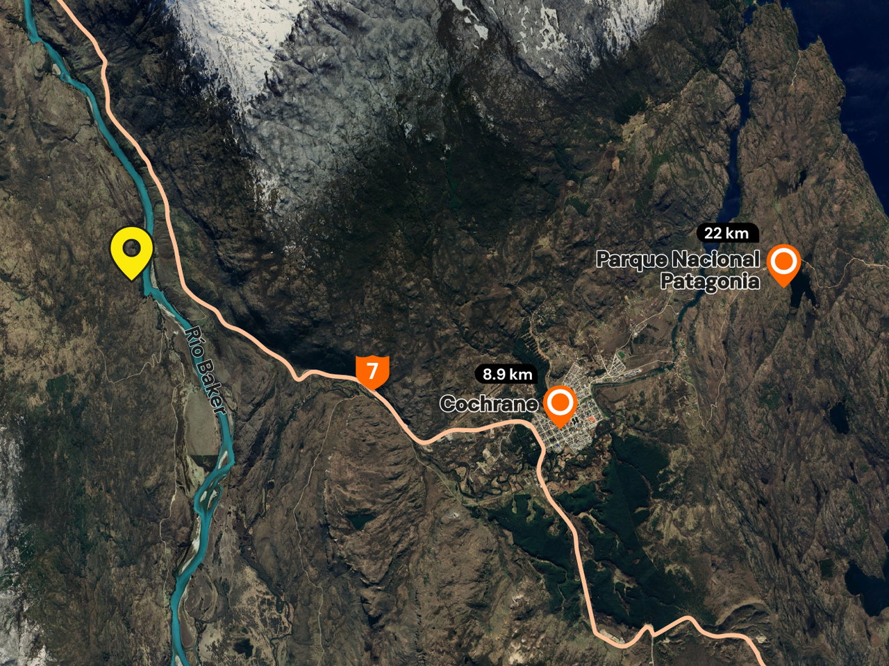 Parcela a orillas del Río Baker, Cochrane – Fundo Santa Elsa P14 - Imagen 2